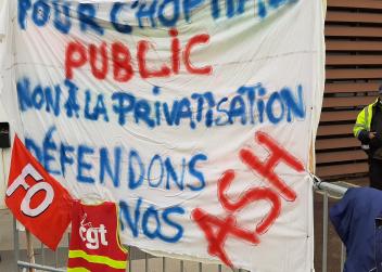 2022 rassemblement hôpital SUD